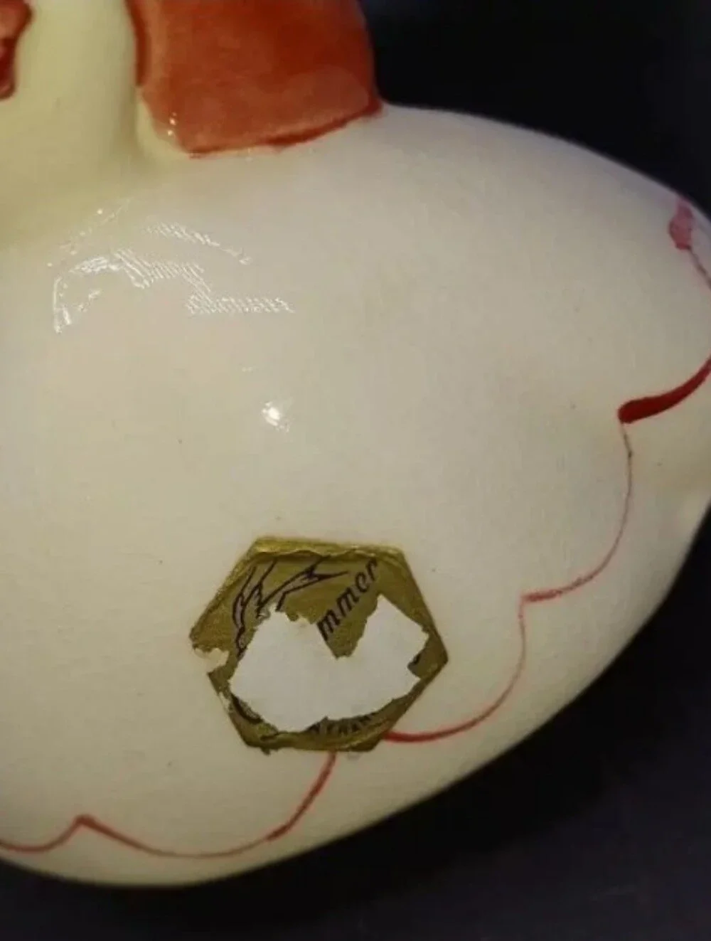 Goldammer Ceramics San Francisco Figural Vase Vintage Daisy Belle
